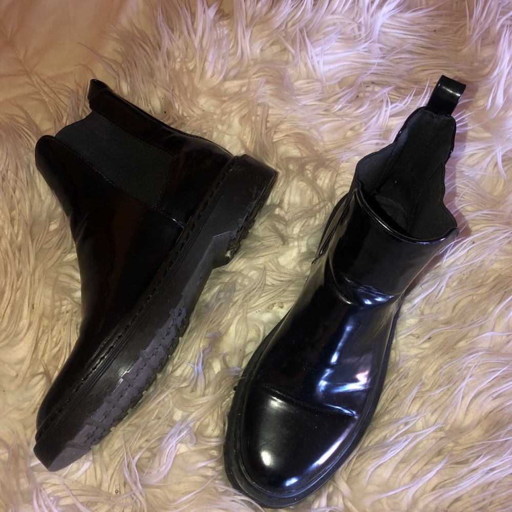 Black booties